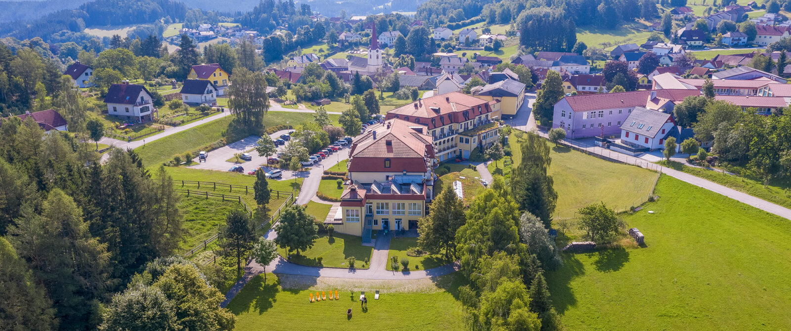 Kurhotel Moorbad Bad Großpertholz inmitten unberührter Natur im Waldviertel