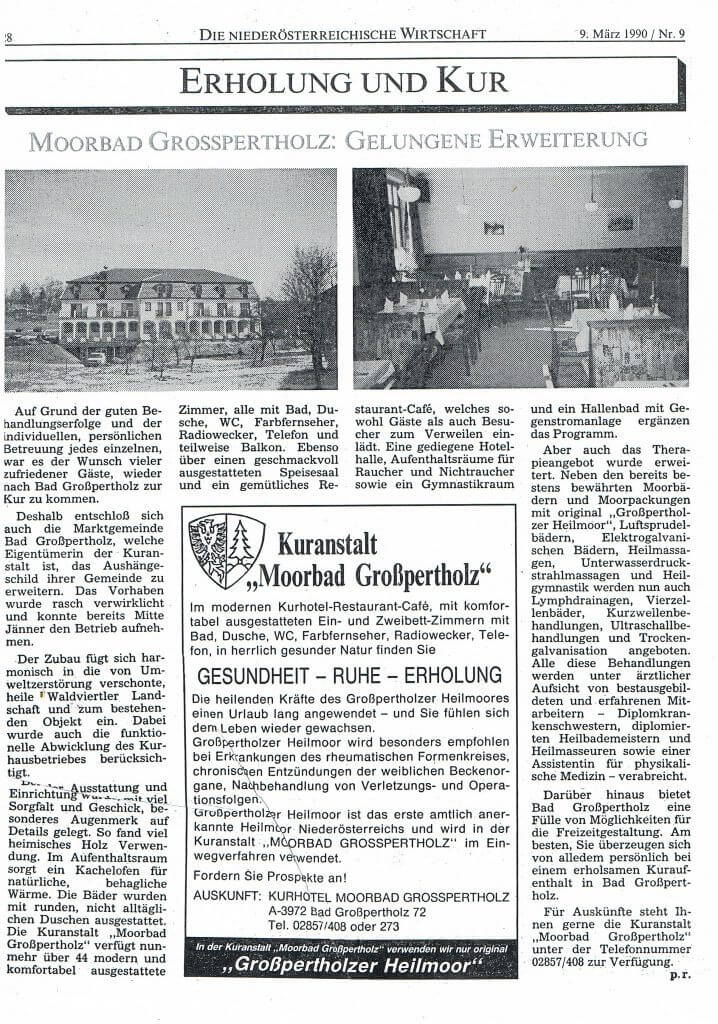 Eröffnung des Zubaus von Haus Pertholz