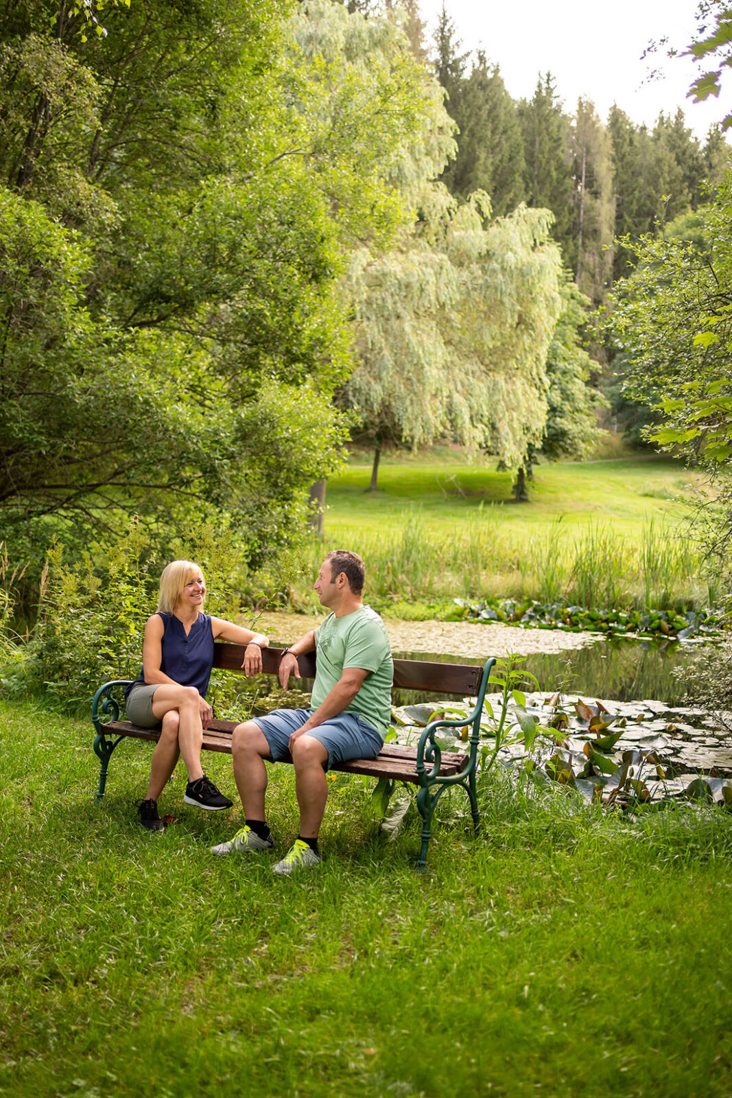Entspannen im Wald - Privataufenthalt im Moorbad Bad Grosspertholz im Waldviertel