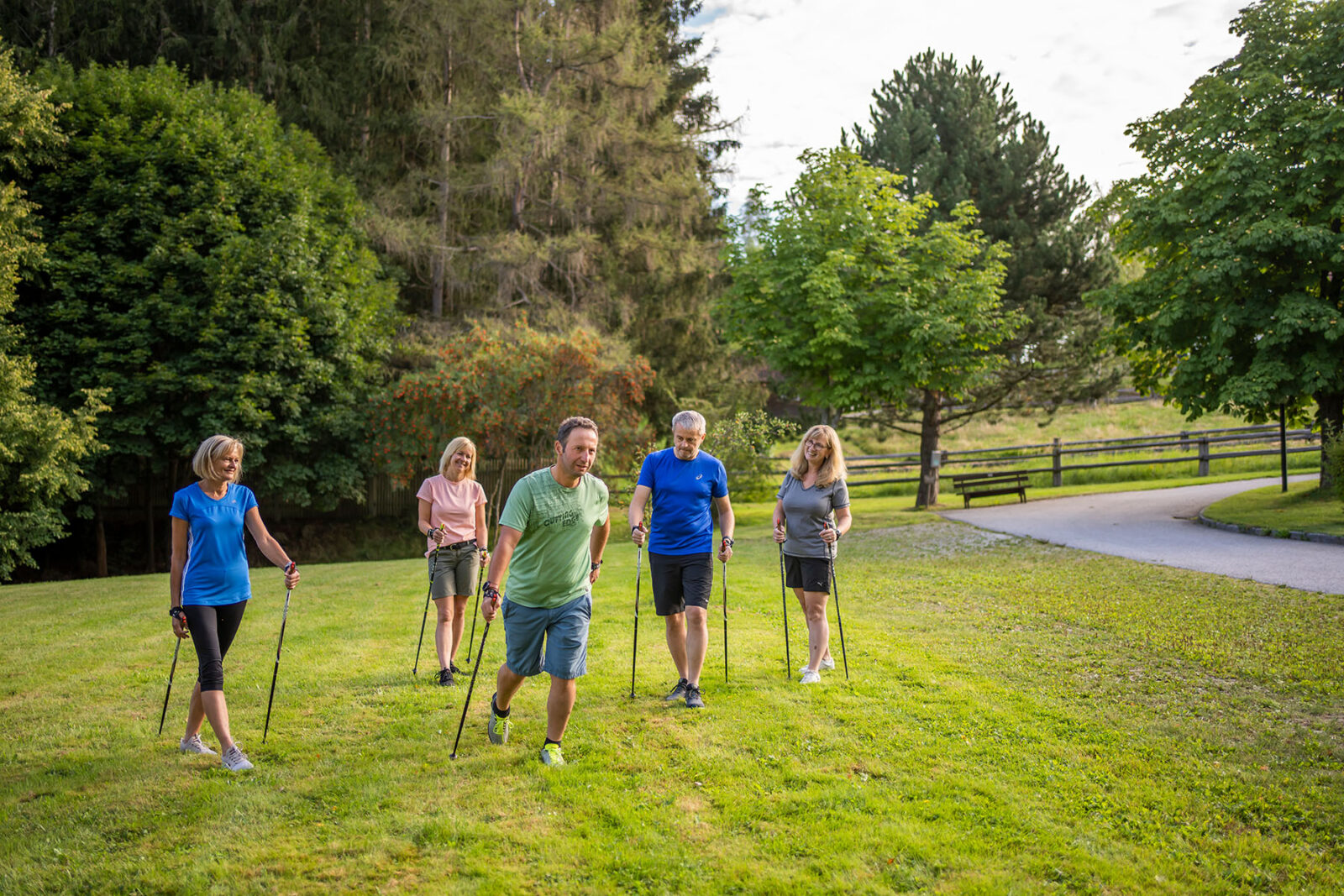 Nordic Walking bei der GVA im Waldviertel