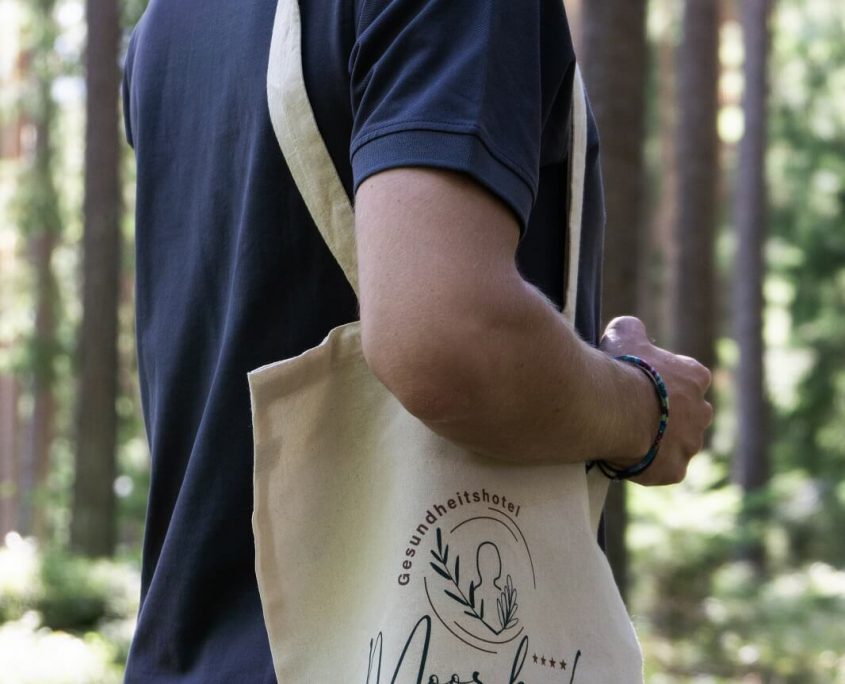 Tasche mit Moorbad Logo