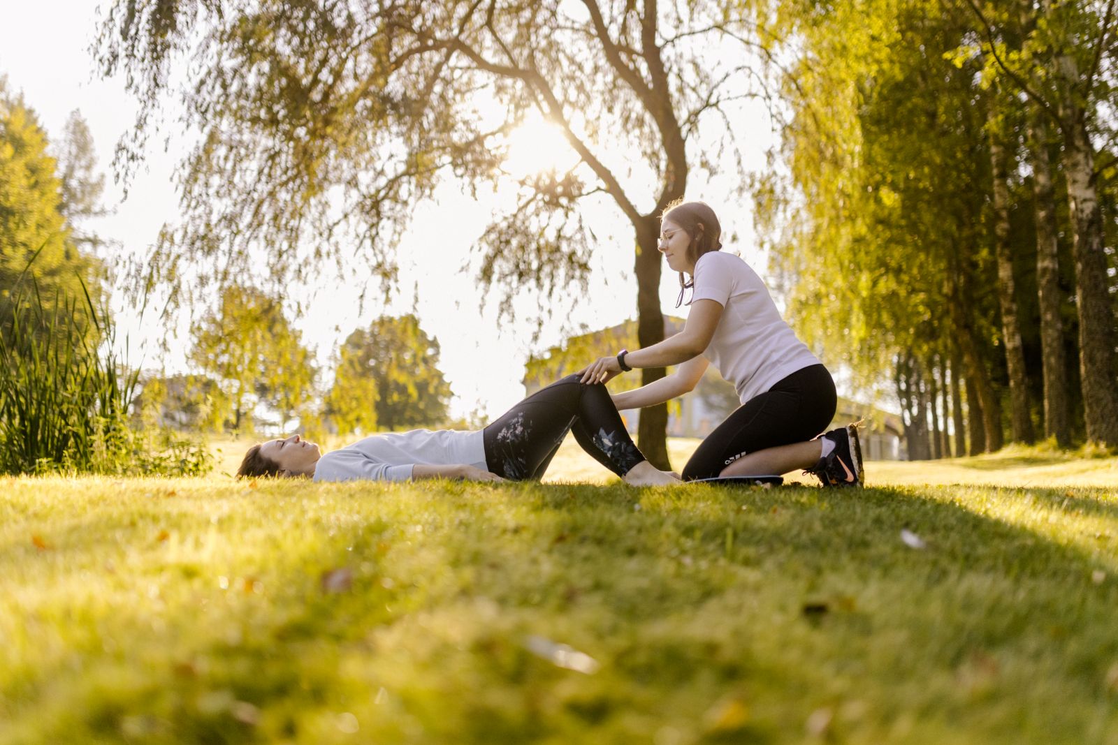 Physio im Freien